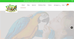 Desktop Screenshot of exoticbirdhospital.com